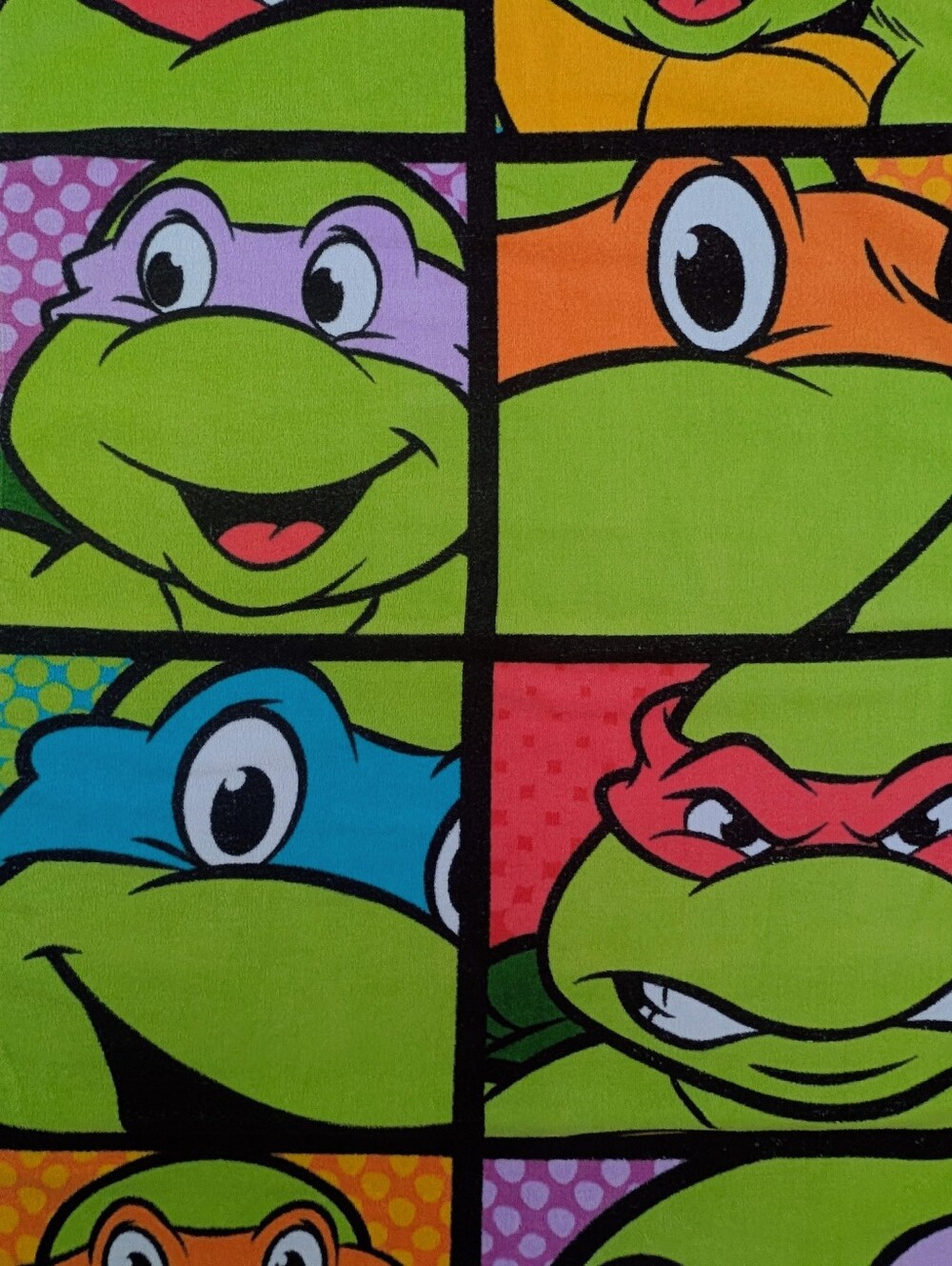Nickelodeon TMNT Teenage Mutant Ninja Turtles Beach Towel